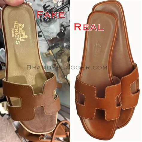 hermes oran fake vs real|hermes oran sandals.